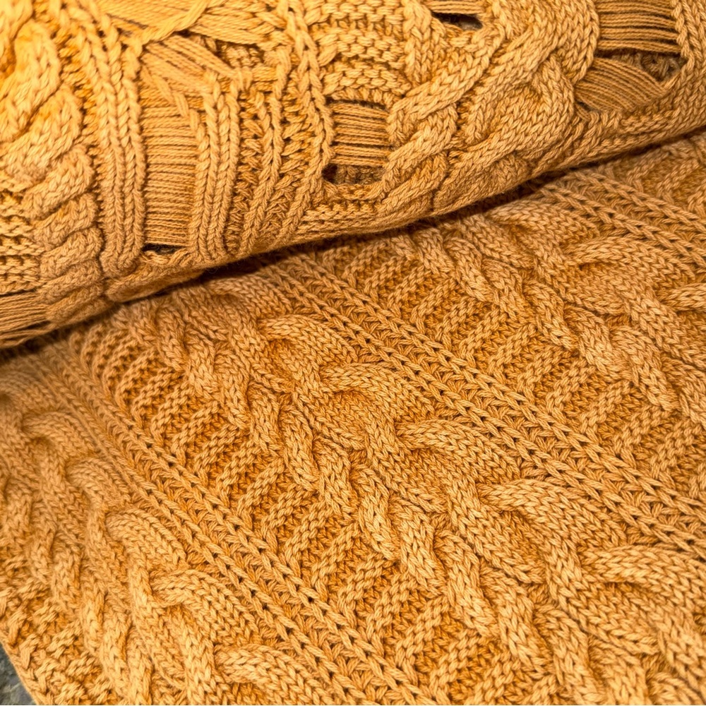 Free People Cable Knit Butterscotch Skirt - Picture 10 of 10